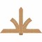 Ekena Millwork Redmond Smooth Timber Gable Bracket, Western Red Cedar, 60"W x 38"H x 5 1/2"D x 5 1/2"F, 15/12 Pitch GBW060X38X0606RED00SWR - alternate 1